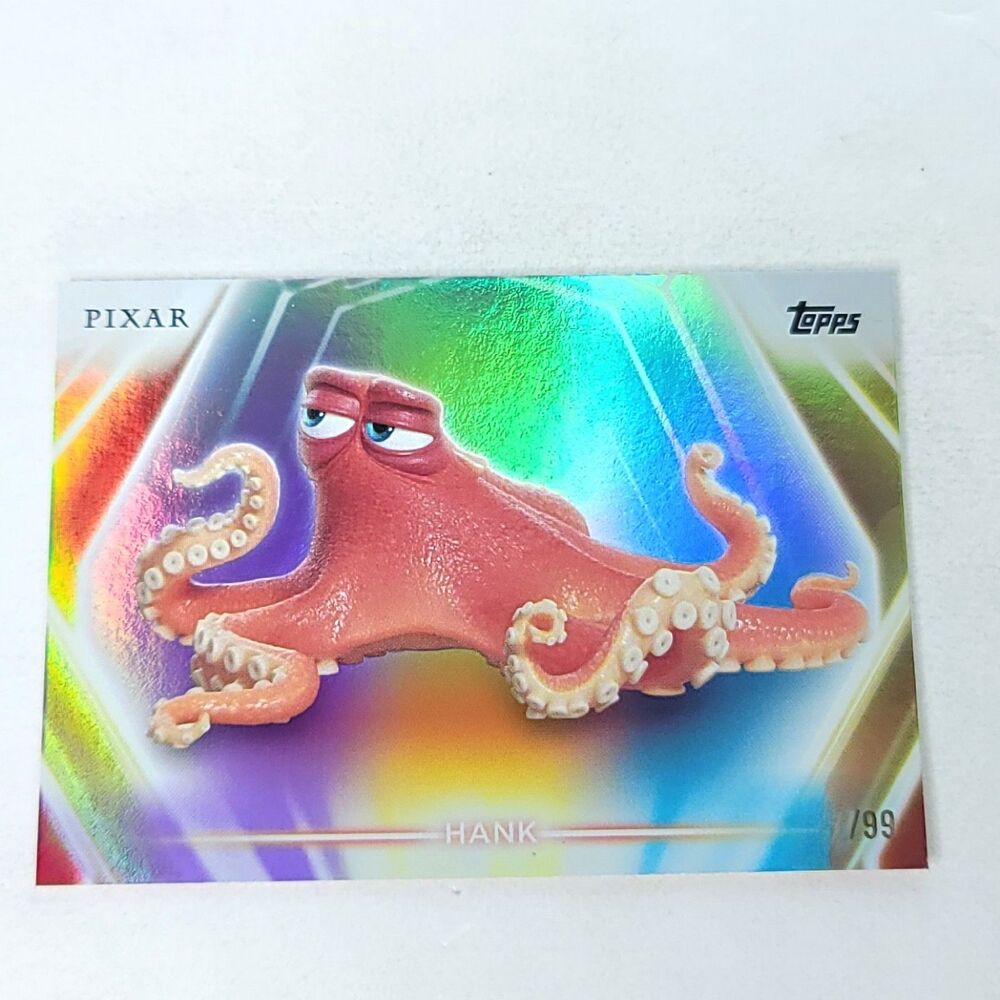 Hank Topps 2026 Disney Neon Holo Parallel Refractor Limited ???/99